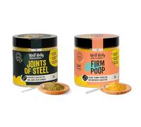 Wolf Belly - Pack Complément Articulations et Probiotique 100% Naturel (180 g) | Chondroprotecteur + Digestions Saines | pour Chiens et Chats | Format en Poudre - Fabriqué en UE