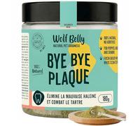 Wolf Belly - Poudre Anti Tartre Chien et Chat 100% Naturel (180 g)
