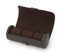 Wolf Blake Heritage Rouleaux à montres 3 montres Marron Cuir synthétique 305606 - Unisex - Cuir synthétique