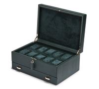 Wolf British Racing Boîtes à montres 10 montres Vert Cuir synthétique 792841 - Unisex - Faux Leather