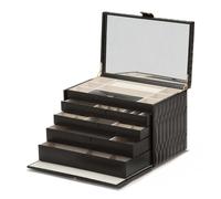 Wolf Caroline Extra Large Boîtes à bijoux Noir 329571 - Unisex - Genuine Leather