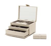 Wolf Caroline Medium Boîtes à bijoux Beige 329753 - Unisex - Genuine Leather