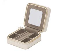 Wolf Caroline Zip Boîtes à bijoux Beige 329953 - Femme - Genuine Leather