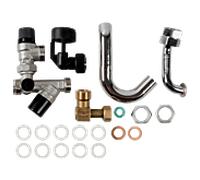 Wolf Cgw-2 kit de raccordement eau potable 8610476 ohne Druckminderer , installation en surface