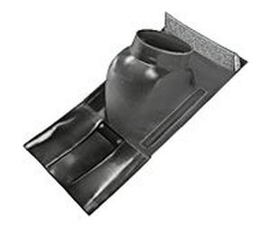 Wolf Cob Universal Pan 1720205 brun-rouge, avec adaptateur, pour toit en pente 25-45 °