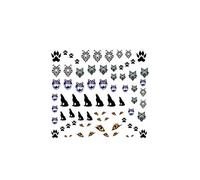 Wolf Collections (autocollants pour nail art loup)