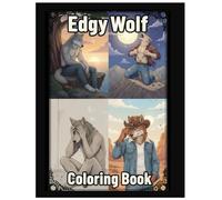 Wolf Coloring Book | Funny Edgy Wolf Meme Coloring Book | Perfect for Teens and Adults: TikTok Werewolf Funny Meme Pages
