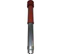 Wolf conduit de toit vertical 2600029 DN63/96, rouge-brun