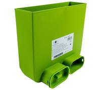 Wolf Connecteur Pour Canal Plat 50x100 Grille De Sol, 90 Degrés, L=220mm