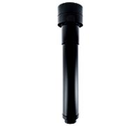 Wolf CWL Excellent conduit de toit 2575802 DN 160, 1159 mm, isolé thermiquement, noir