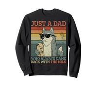 Wolf Dad, Juste Un père Qui revenait Toujours avec du Lait Sweatshirt