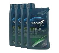 WOLF Ecotech Multi Véhicule Atf Fe Transmission Dexron HP, Dexron VI, 4x1 Litre