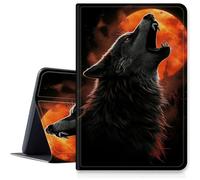 Wolf Étui pour iPad Air 3ème génération 2019/iPad Pro 10,5" 2017, résistant aux chocs, pliable en cuir synthétique, support réglable avec mise en veille/réveil automatique pour iPad Air 3ème