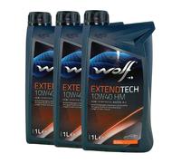WOLF Extendtech 10W-40 Hm MB 226.5, MB 229.3, VW 502 00, VW 505 00, 5x1 Litre