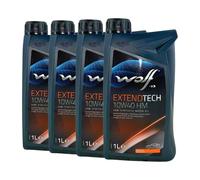 WOLF Extendtech 10W-40 Hm MB 226.5, MB 229.3, VW 502 00, VW 505 00, 5x1 Litre