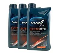Huile Loup Extendtech Hm 28116 SAE 5W40 1 Litre pour Audi BMW Citroen Fiat Kia