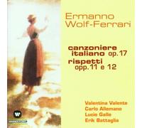 Wolf-Ferrari - Canzoniere Italiano-Rispetti [Import]