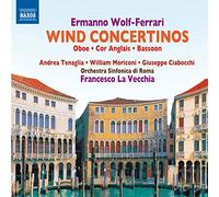 Giuseppe Ciabocchi – Wolf-Ferrari: Wind Concertinos – CD – NAXOS
