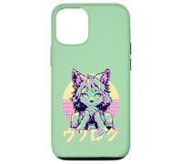 Wolf Furry Animal Girl Cute Anime Manga Retro Japon Coque pour iPhone 12/12 Pro