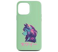 Wolf Furry Animal Girl Cute Anime Manga Retro Japon Coque pour iPhone 13 Pro Max