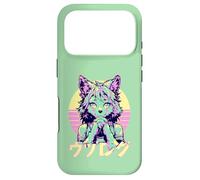 Wolf Furry Animal Girl Cute Anime Manga Retro Japon Coque pour iPhone 17 Pro