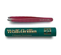 Wolf & Griffin Mini pince à épiler | Pince à épiler professionnelle pour homme et femme | Parfaite pour l'épilation du visage | Acier inoxydable