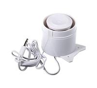 Wolf-Guard Sirène d'Alarme Filaire Externe JD-05 120 DB 12V CC | Pour Système d'Alarme de Sécurité Domestique