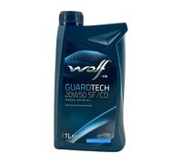 WOLF Guardtech 20W-50 Sf / CD MIL-L-46152B, MB 226.1, 1 Litre