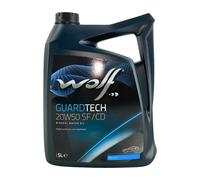 WOLF - Huile moteur GUARDTECH 20W50 SF/CD - Bidon de 5 litres - 8325656
