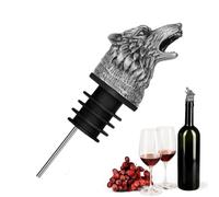 Wolf Head Wine Pourer - Zinc Alloy Aerator, Liquor Spout, Diffuser