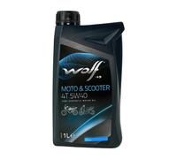 WOLF Huile De Moto Et De Scooter 4T 5W-40 JASO MA2, API SL, 1 Litre