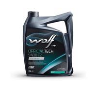 WOLF - Huile moteur OFFICIALTECH 5W30 C2 - Bidon de 5 litres - 8309113