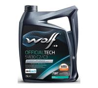 Wolf Huile Moteur Officialtech C2/c3 Sae 5w-30 5l