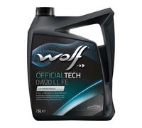 Wolf Huile Moteur Officialtech Ll Fe Sae 0w-20 5l