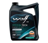 Wolf Huile Moteur Officialtech Ls Fe Sae 0w-20 5l