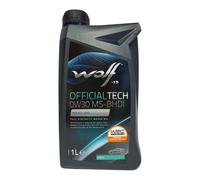 Wolf Huile Moteur Officialtech Ms-bhdi Sae 0w-30 1l