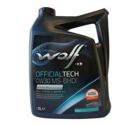 Wolf Huile Moteur Officialtech Ms-bhdi Sae 0w-30 5l