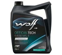 Wolf Huile Moteur Officialtech Ms-f Sae 5w-30 5l