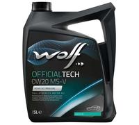 Wolf Huile Moteur Officialtech Ms-v Sae 0w-20 5l