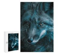 Wolf in Space Mystical Night Puzzle 1000 Pièces Educa Jouet en Bois Cadeau Unique Décoration Intérieure Jeu Éducatif Challenge Toy Adultes Et Enfants À Partir De 14 Ans 1000 PCS