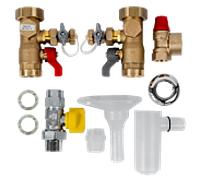 Wolf kit de connexion 8616330 CGB-2-38 / 55, pour installation en surface