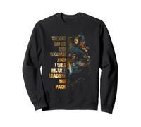 Wolf Leader Citation Throw Me to The Wolves Motivation Sweatshirt