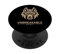 Wolf Lone Wolf Pack Howling Howl Wolf Timber PopSockets PopGrip Adhésif