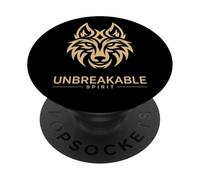 Wolf Lone Wolf Pack Howling Howl Wolf Timber PopSockets PopGrip Adhésif