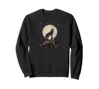 Wolf Lone Wolf Pack Howling Howl Wolf Timber Sweatshirt