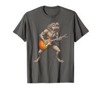 Wolf Man Monster Orange Burst Guitare Loup-Garou T-Shirt