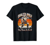 Wolf, Mon nom est inscrit sur la Construction T-Shirt Graphique avec Valeur