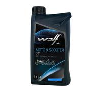 WOLF Moto Et Scooter 2T ISO L-EGD, JASO FC, JASO FD, API TC, 1 Litre