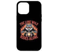 Wolf Moto Rider Freedom Bike Coque pour iPhone 12 Pro Max