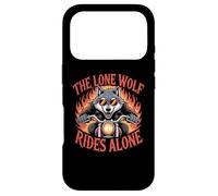 Wolf Moto Rider Freedom Bike Coque pour iPhone 17 Pro